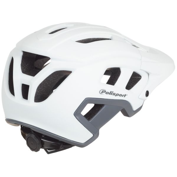 Polisport mountain pro fietshelm l 58-61cm wit grijs