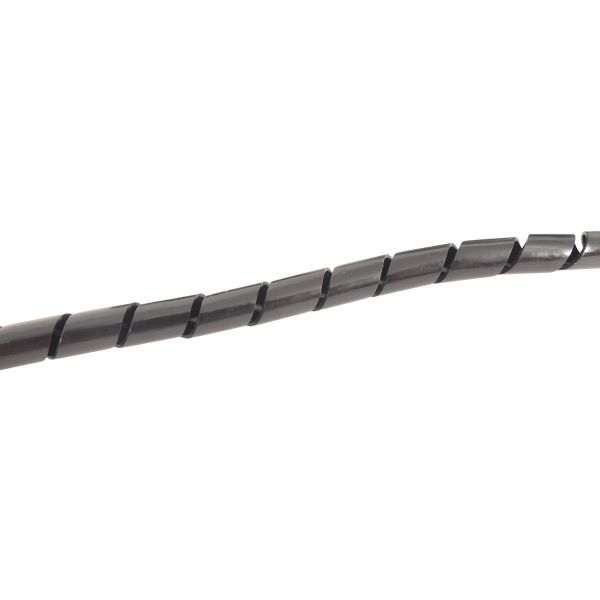 Bofix kabel framebeschermer spiraal - 8mm 10meter - zwart