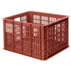 Basil fietskrat M - medium - 29.5 liter - rood