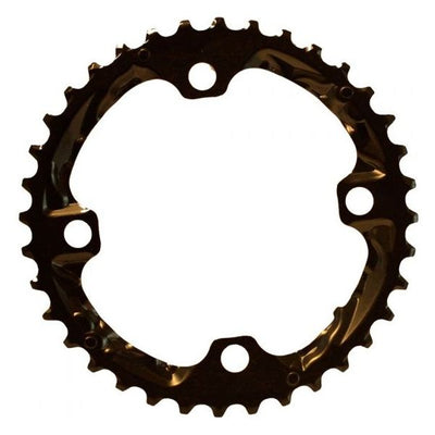 Shimano fc-t521 kettenblad 36t - 3x10-speed - 104 mm bcd - 4-gaats - aluminium - zwart