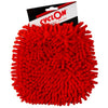 washandschoen microvezel rood