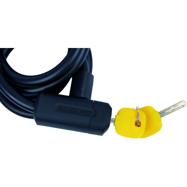 Urbanproof spiraalslot 12mm*150cm zwart