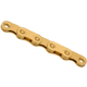 Kmc x flat waxed - ti-n - gold