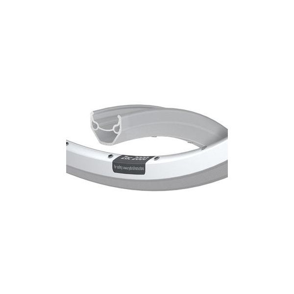 Ryde velg zac 2000 28 622 x 19c aluminium 32 gaats 14g - zilver