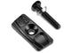 Ursus bovenplaat met bout m10x75 met conische ring zwart