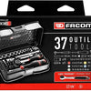 Facom doppendoos 1 4 6- kant vastdraaien en schroeven - r.161-6p6pb