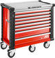 Facom jet gereedschapswagen 8 laden m5 rood - jet.8m5a - jet.8m5a