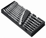 Facom module met 17 ringsteeksleutels met ogv-profiel - mod.440-1xl - afbeelding 1