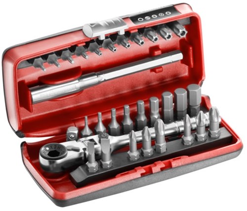 Facom r.180j31pb | bitset | compacte flex ratel | 1 4 inch | 31-delig - r.180j31pb