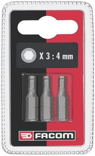 Facom set van 3 bits eh.103 l 25mm - 3 - eh103.j3