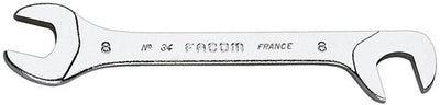 Facom steeksleutel micromechanica, bek 15° en 75° gebogen 12 mm - 34.12