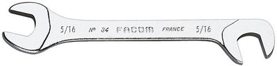 Facom steeksleutel micromechanica, bek 15° en 75° gebogen 13 32' - 34.13 32