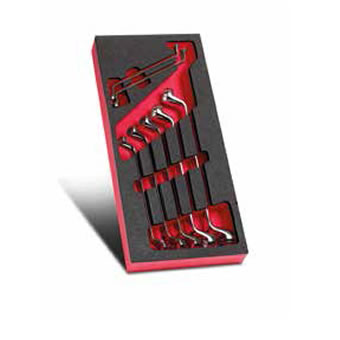 Facom module met 7 verdiepte ringsleutels van 6 tot 19 mm - modm.55a-1