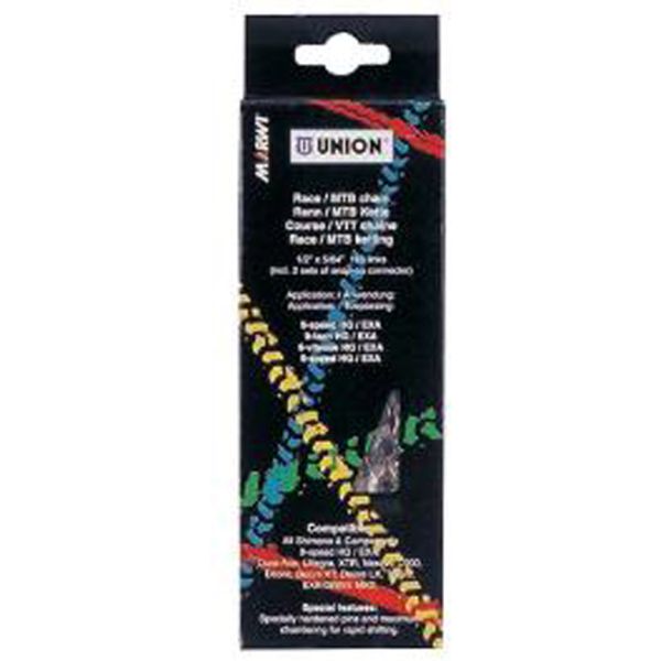 BF1001A Ketting Union 810 1 2x1 32x116 - Fietsketting 116 links - Zwart