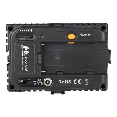 Falcon Eyes LED Lamp Set Dimbaar DV-160V-K2 incl. Accu