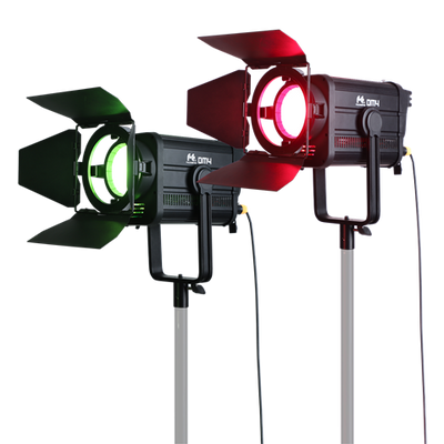 Falcon Eyes RGB LED Fresnel Spot Dimbaar DM4 400W