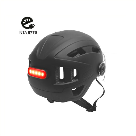 helm vizier 55-58 cm matzwart maat M