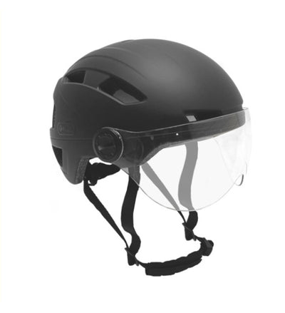 helm vizier 55-58 cm matzwart maat M