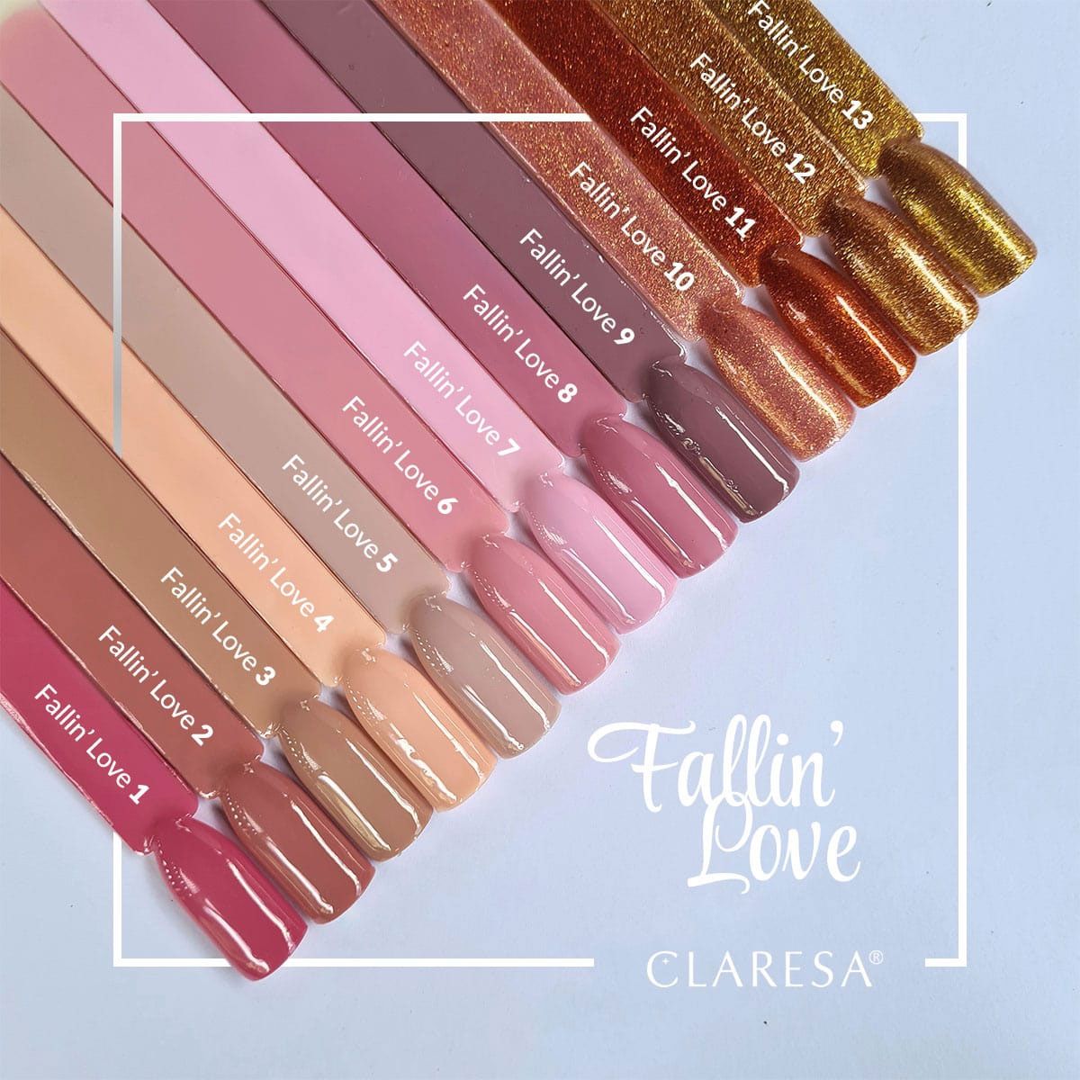 Claresa uv led gellak 5ml fallin' love 7