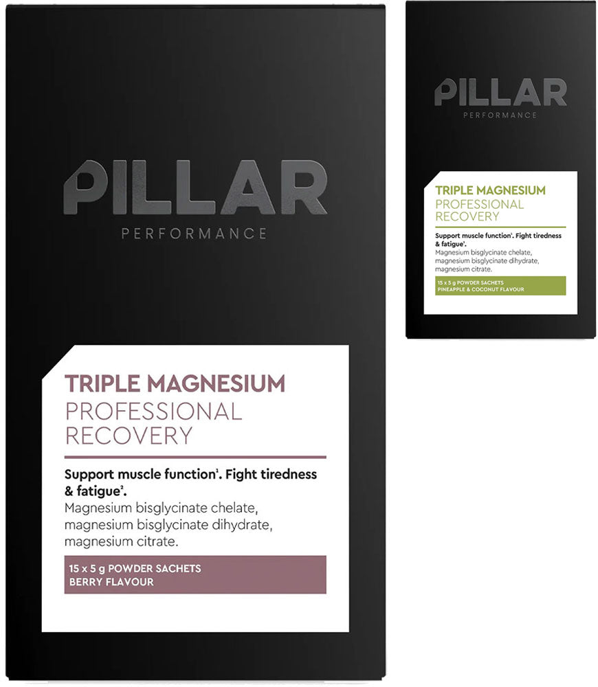 Pillar performance triple magnesium travel pack 15x5g | pineapple coconut