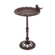 Esschert design vogelbad op hoge voet gietijzer 22,5x22,5x38,5 cm