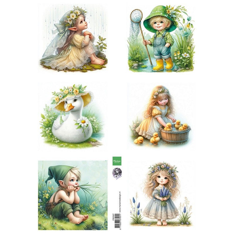 Marianne design • knipvellen cosy spring by fairybells