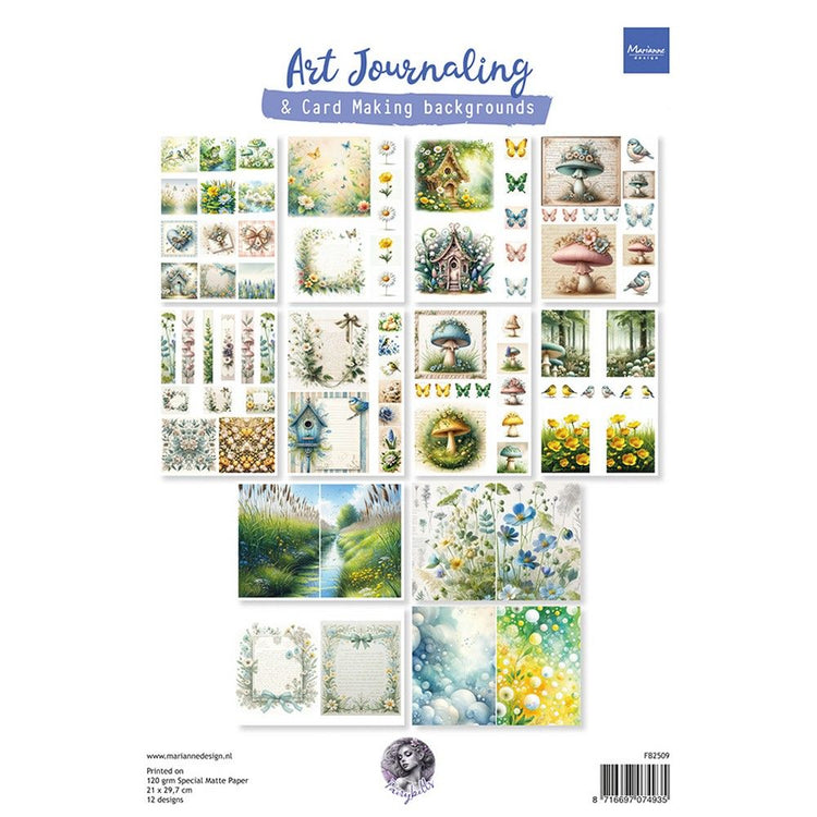 Marianne design • blocs art journaling spring set by fairybells