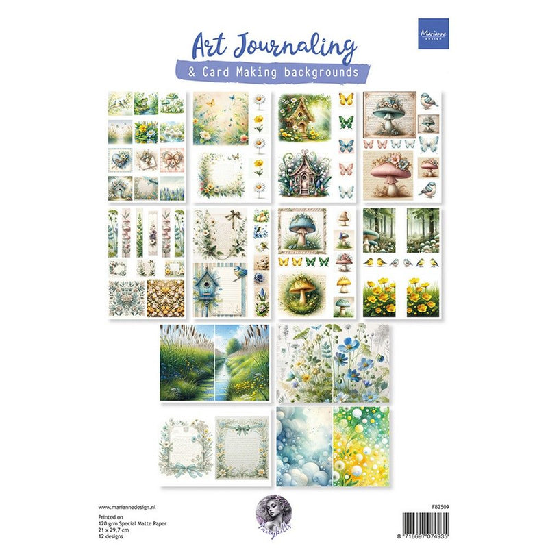 Marianne design • blocs art journaling spring set by fairybells