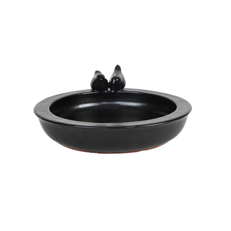 Esschert design vogelbad keramiek grijs