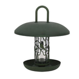 Esschert design gerecyclede zaadsilo met schotel - afbeelding 1