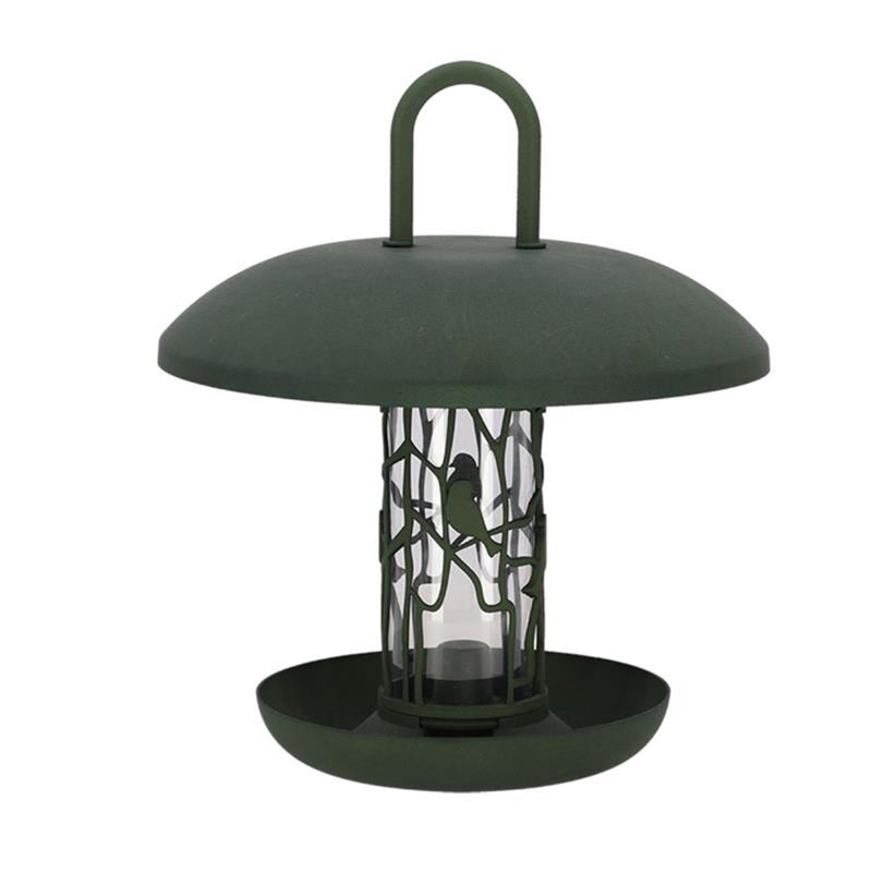 Esschert design zaadsilo met schotel
