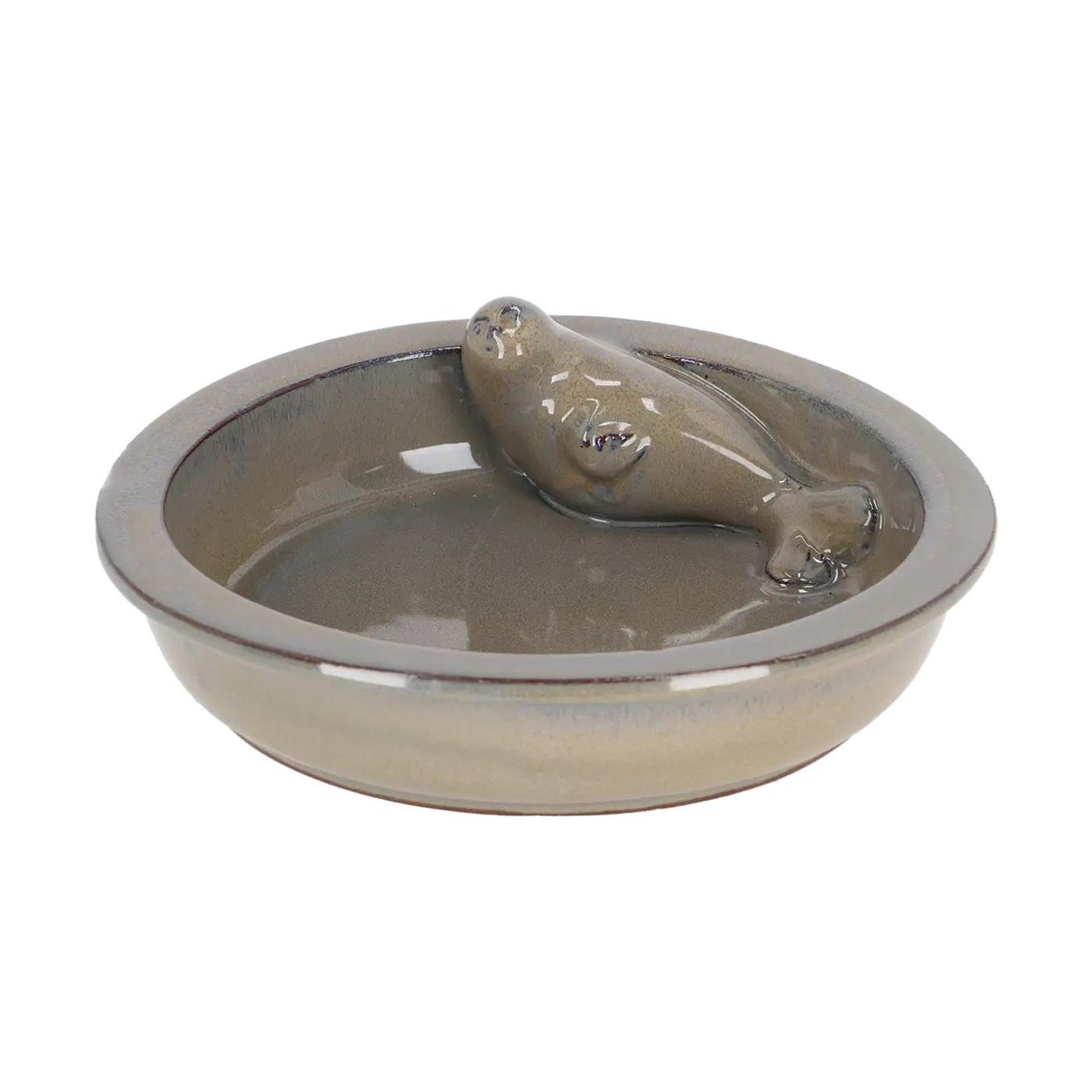 Esschert design vogelbad rond zeehond ø27cm
