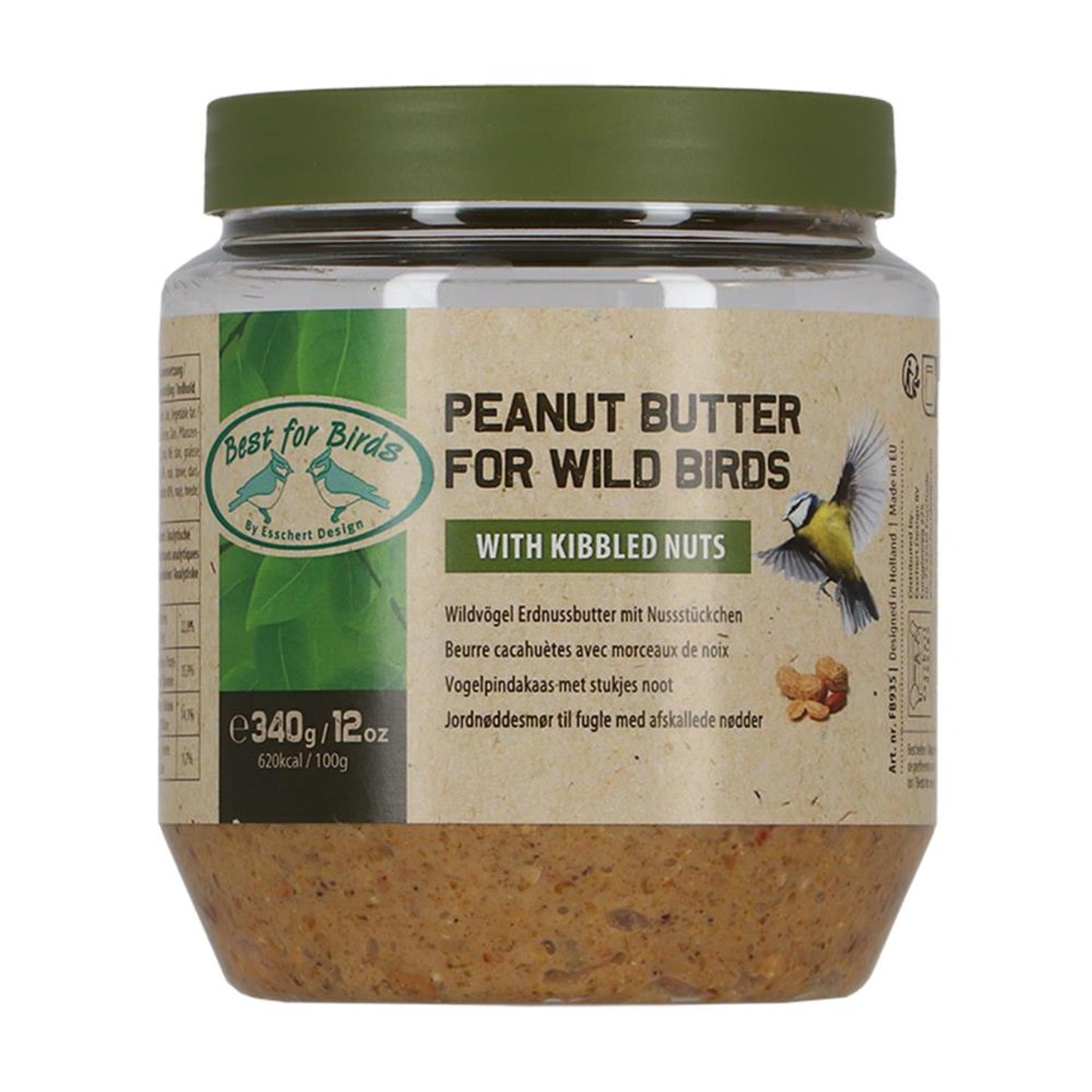 Best for birds vogelvoer pindakaas pot 340 g
