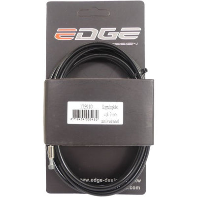 Edge koppelingskabel remkabel 1700 2000mm v-nippel - zwart