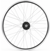 Shimano achterwiel 28 aluminium zac 2000 velg zwart zilver - sg-c6001-8r nexus 8 naaf en rvs spaken