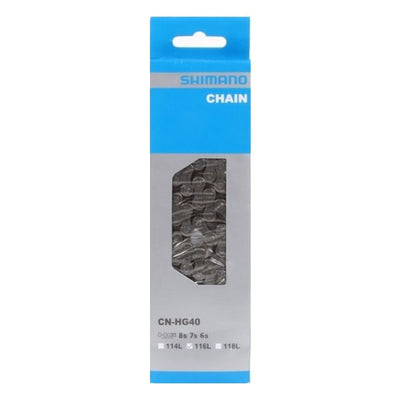 Shimano HG40 Ketting 6 7 8v 116 Schakels - Grijs