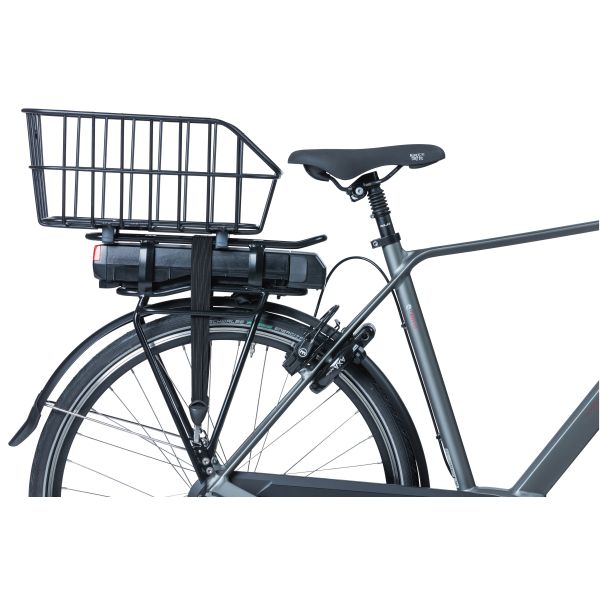 Basil Cento Alu WSL - achtermand - 22 liter - matt zwart