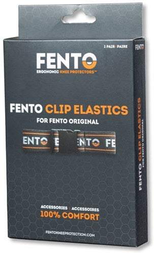 Fento original set clip elastieken 063 | zwart | 2 stuks - 896722