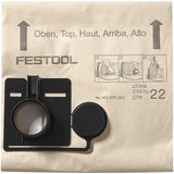 Festool accessoires filterzakken ctl 22 (5x) | 452970 - afbeelding 1