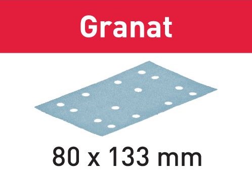 Festool accessoires granat stf 80x133 p40 gr 10 schuurstroken | 497127