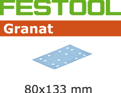 Festool accessoires granat stf 80x133 p80 gr 10 schuurstroken | 497128
