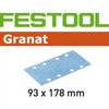 Festool accessoires granat stf 93x178 p100 gr 100 schuurstroken | 499633