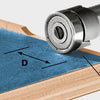 Festool accessoires hw d22 8-ofk kantenfrees hw | 490085
