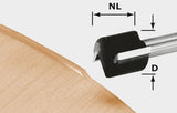 Festool accessoires kantenfrees hw hw d 19 16 s8 ofk 700 - 491666 - afbeelding 1