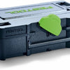 Festool accessoires micro-systainer t-loc systainer³ sys3 xxs 33 bl (leeg) - 205399