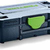 Festool accessoires micro-systainer t-loc systainer³ sys3 xxs 33 bl (leeg) - 205399