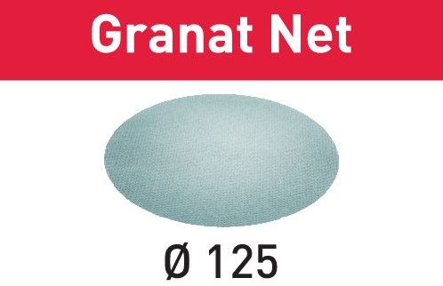 Festool accessoires netschuurmateriaal stf d125 p120 gr net 50 granat net - 203296
