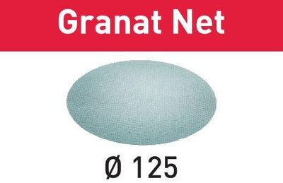 Festool accessoires netschuurmateriaal stf d125 p120 gr net 50 granat net - 203296