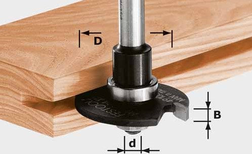 Festool accessoires schijfgroeffrees hw hw d40x4 - 491059