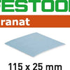 Festool accessoires schuurrol granat soft p120 115x25m - 497091